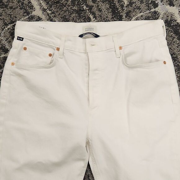 Citizens of Humanity White Jeans 30 x 26 - Picture 2 of 11